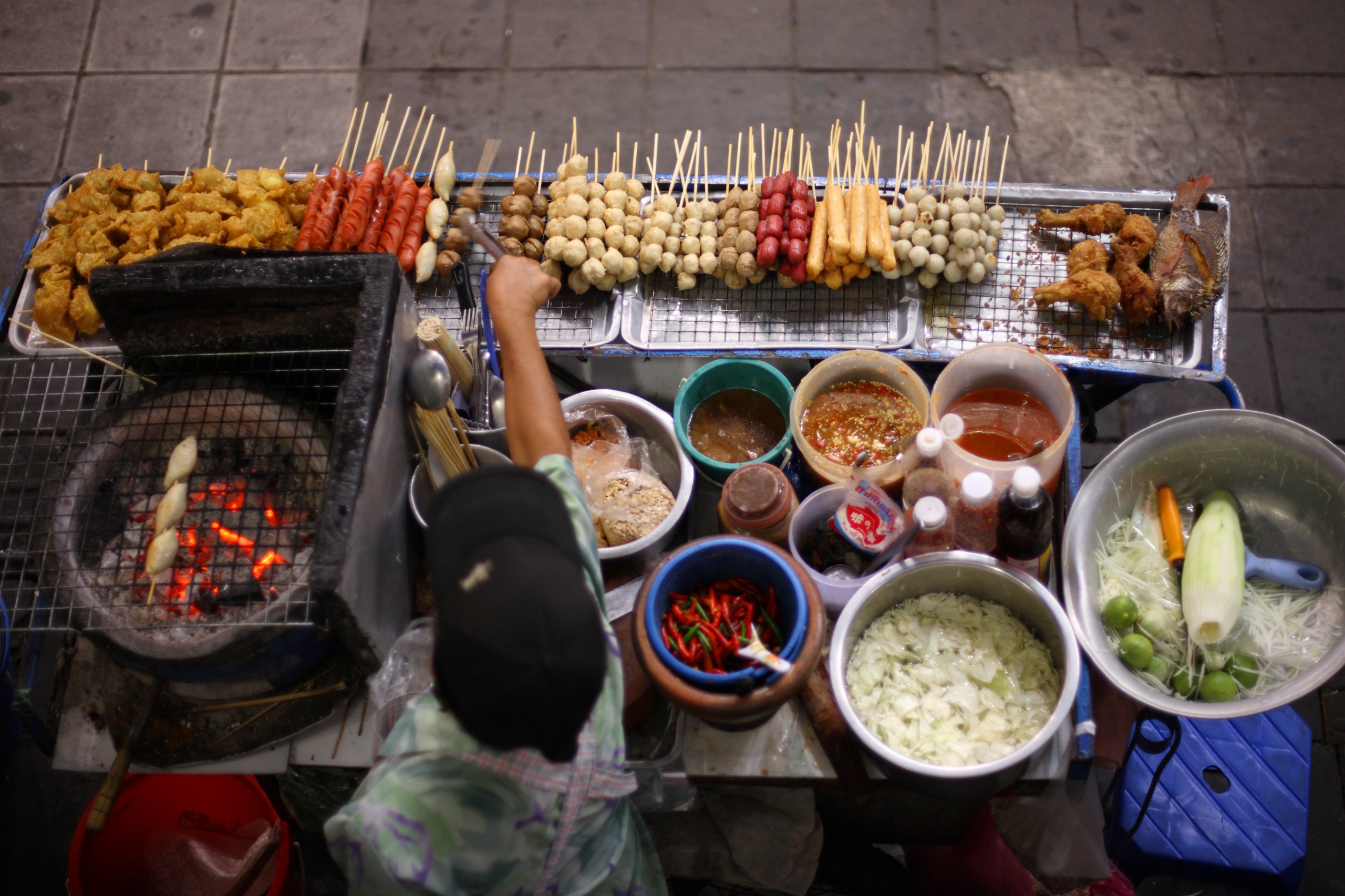 Stree Food Thailande 